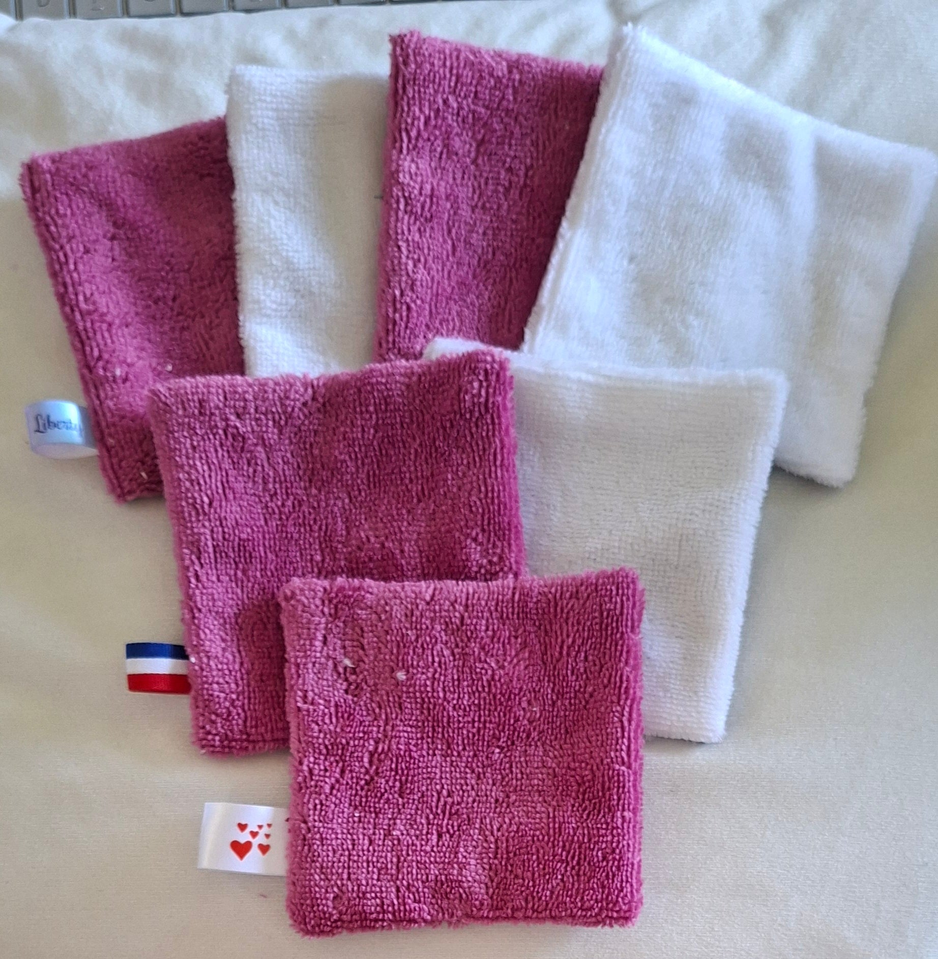 Lingettes réutilisables démaquillantes