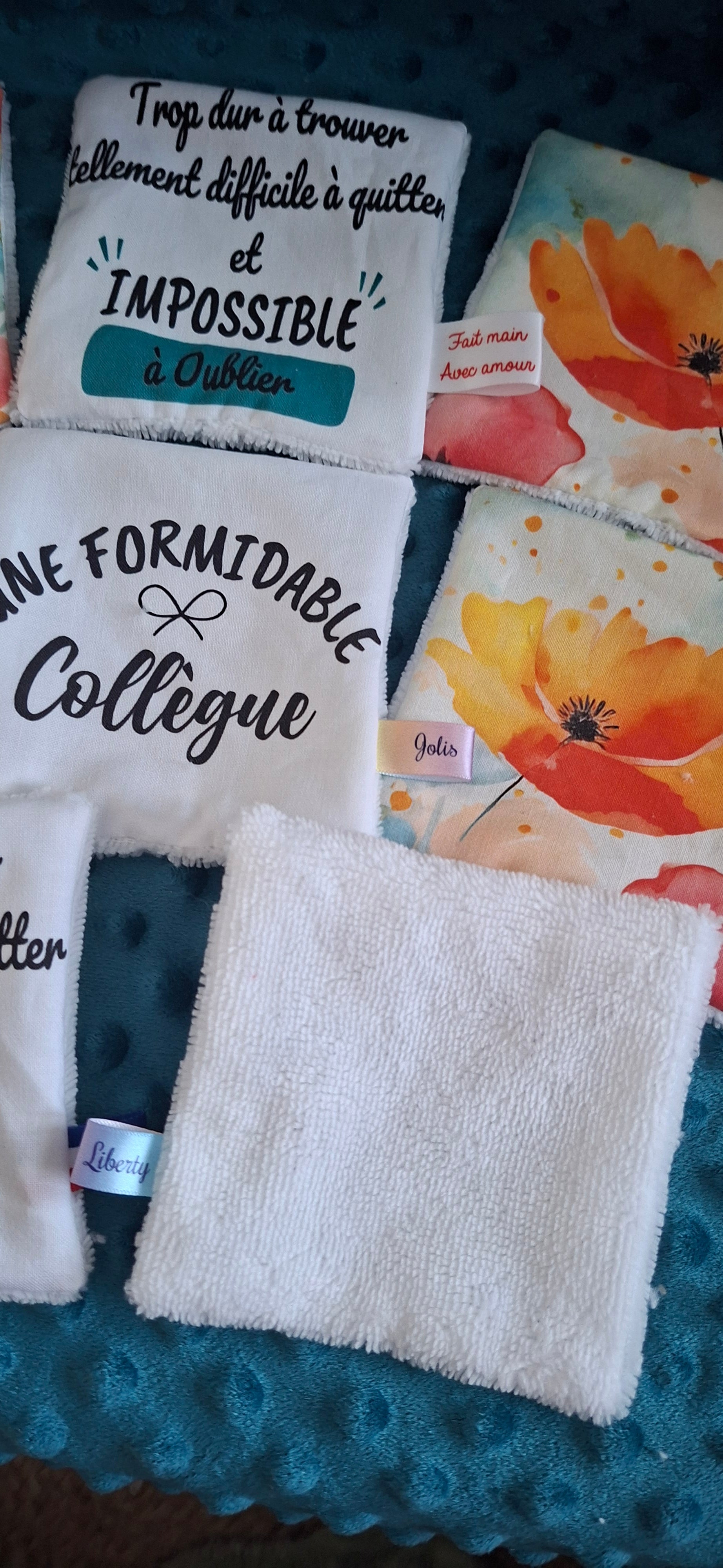 Lingettes démaquillantes réutilisables