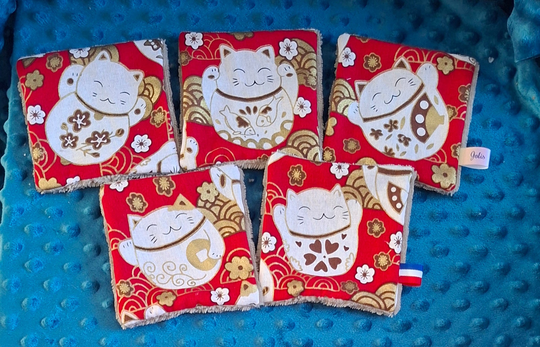 Lingettes réutilisables démaquillantes
