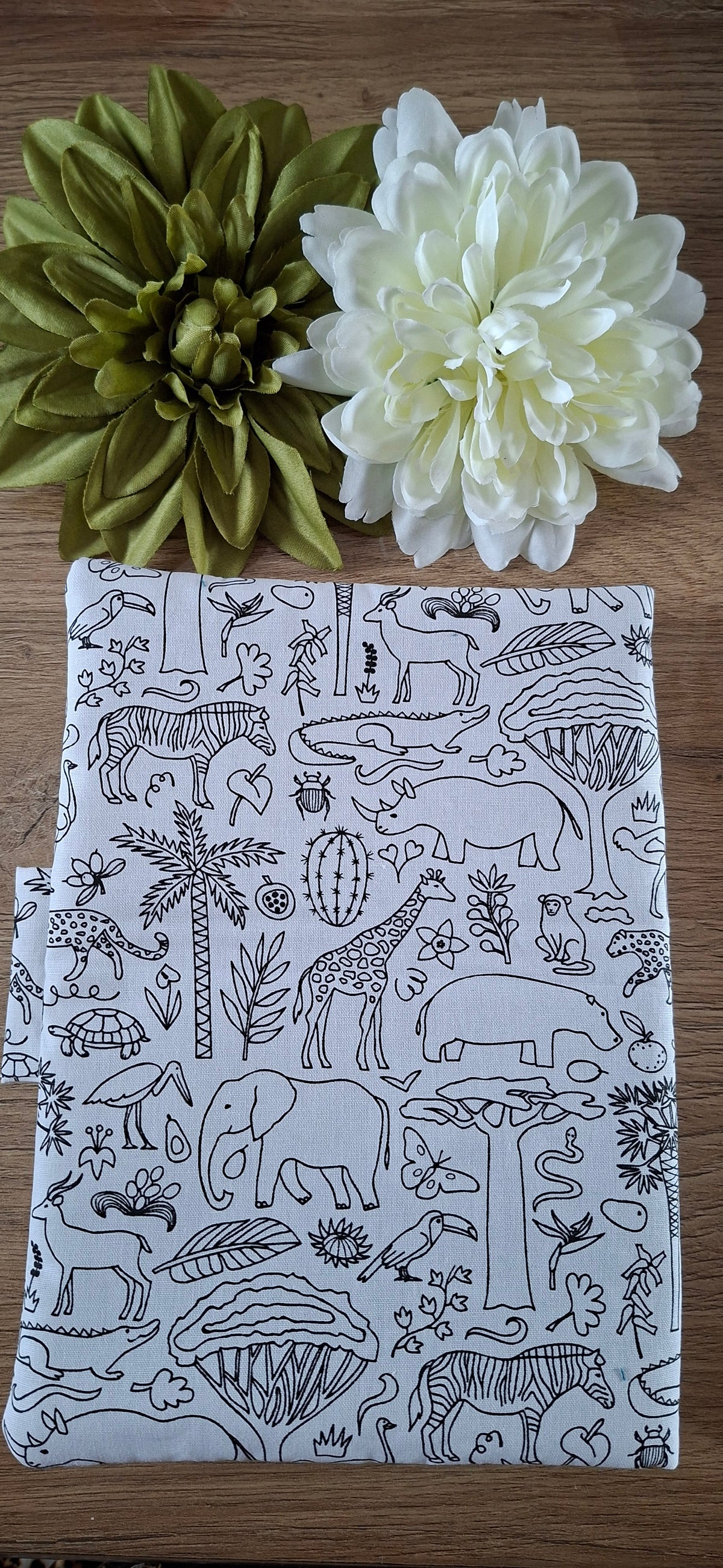 Protège carnet de santé à colorier