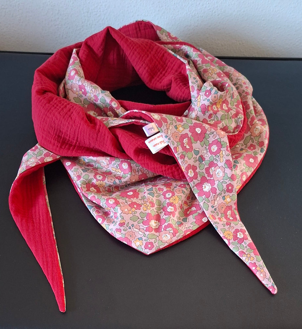 Chèche femme en Liberty Betsy