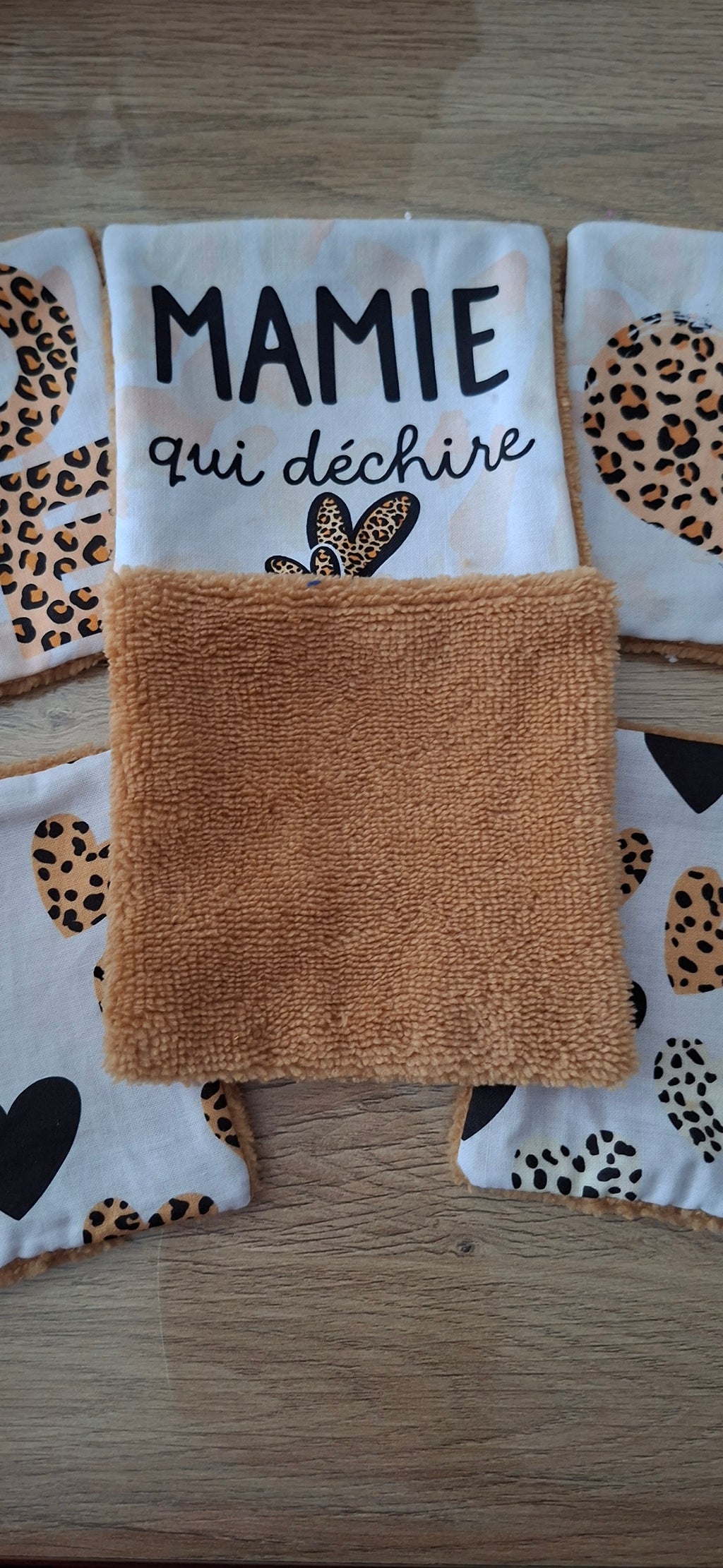 Lingettes réutilisables