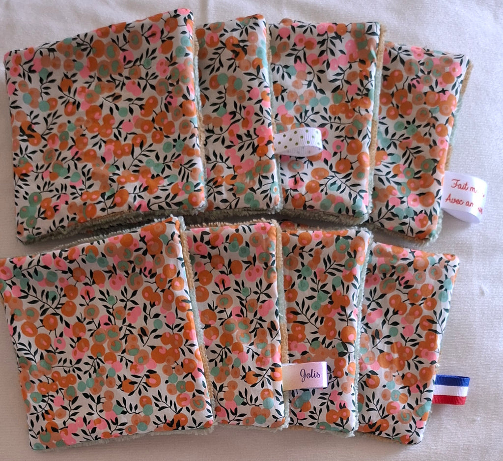 Lingettes réutilisables en Liberty Wiltshire
