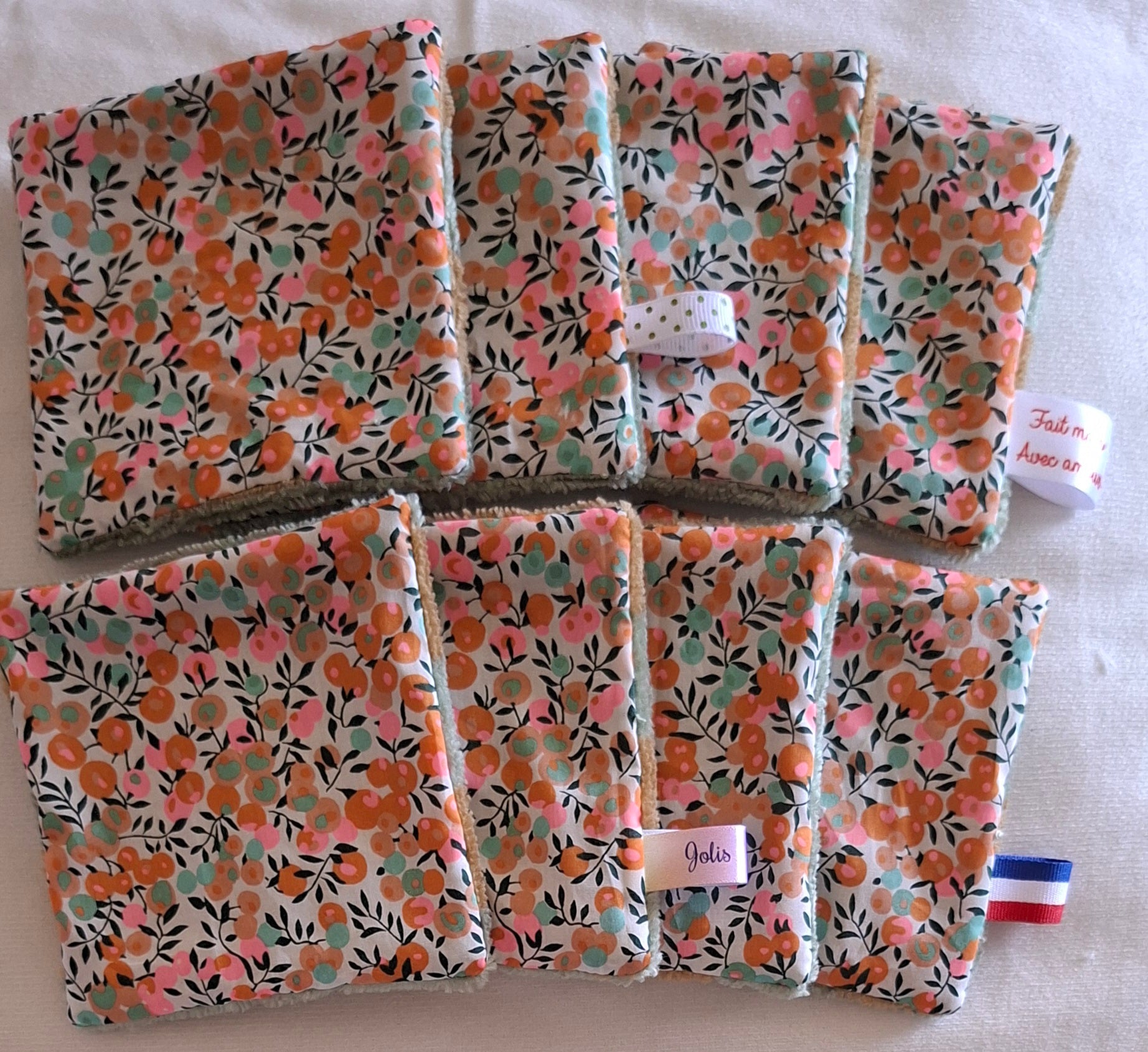 Lingettes réutilisables en Liberty Wiltshire