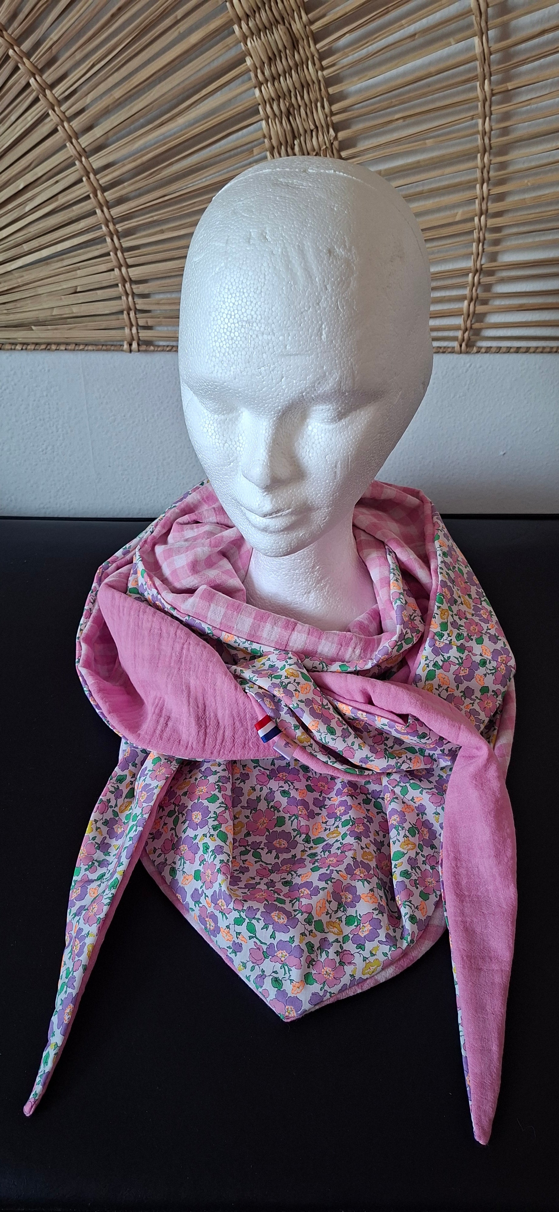 Chèche femme en Liberty