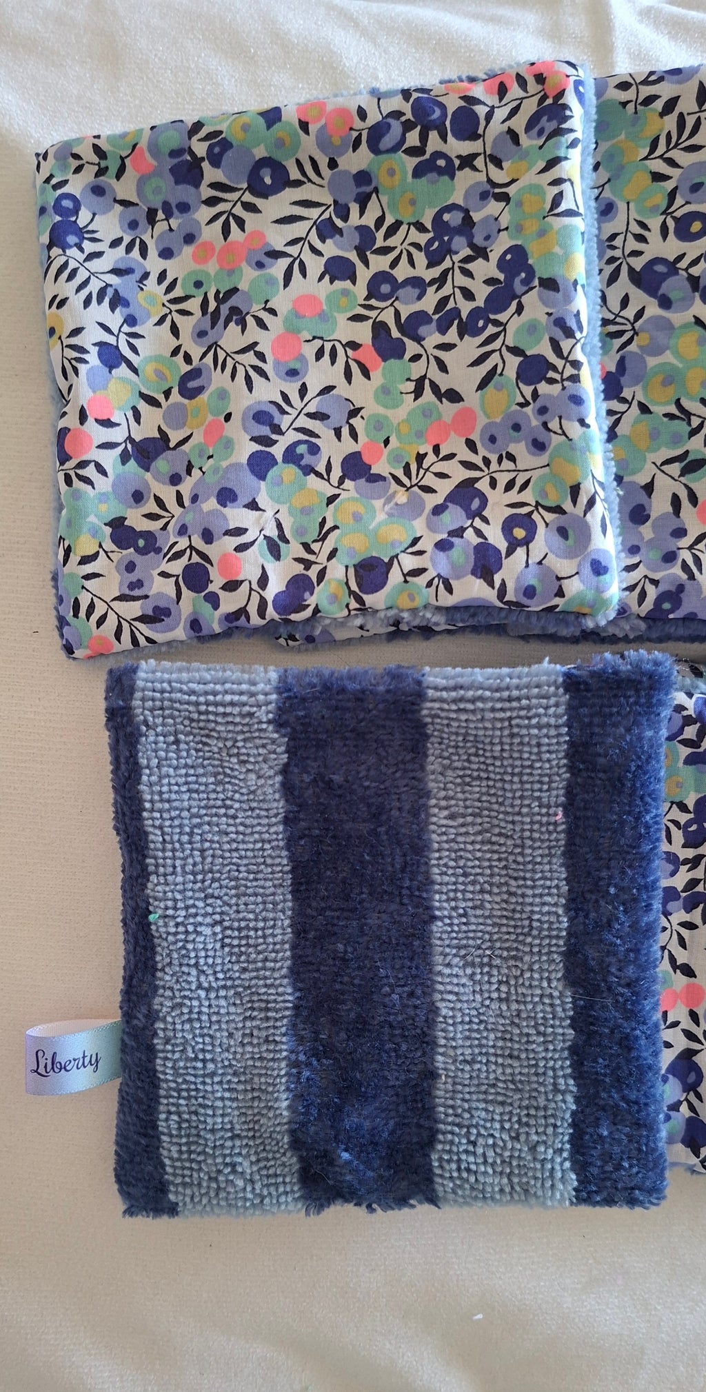 Lingettes réutilisables en Liberty Wiltshire