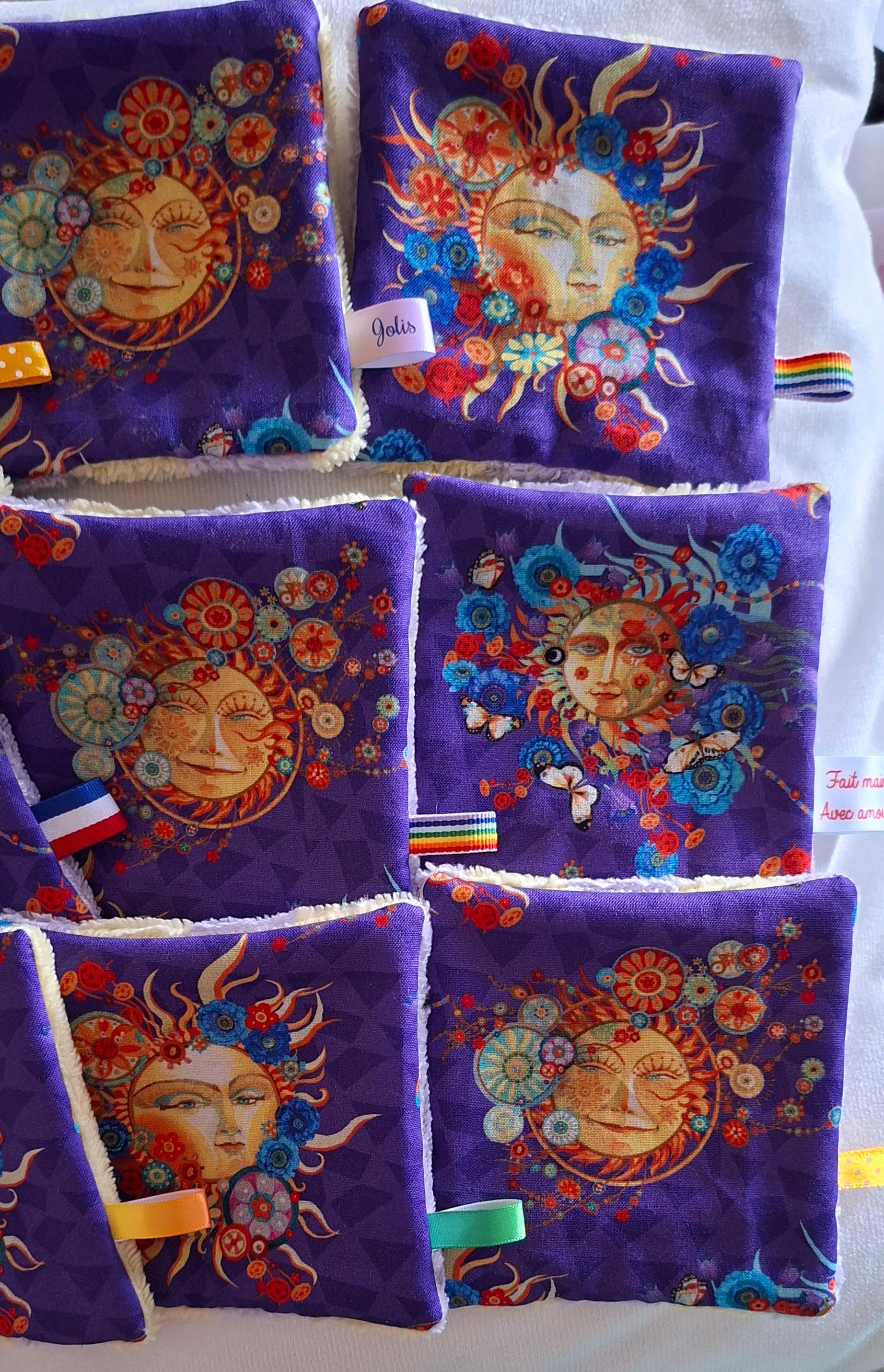 Lingettes réutilisables
