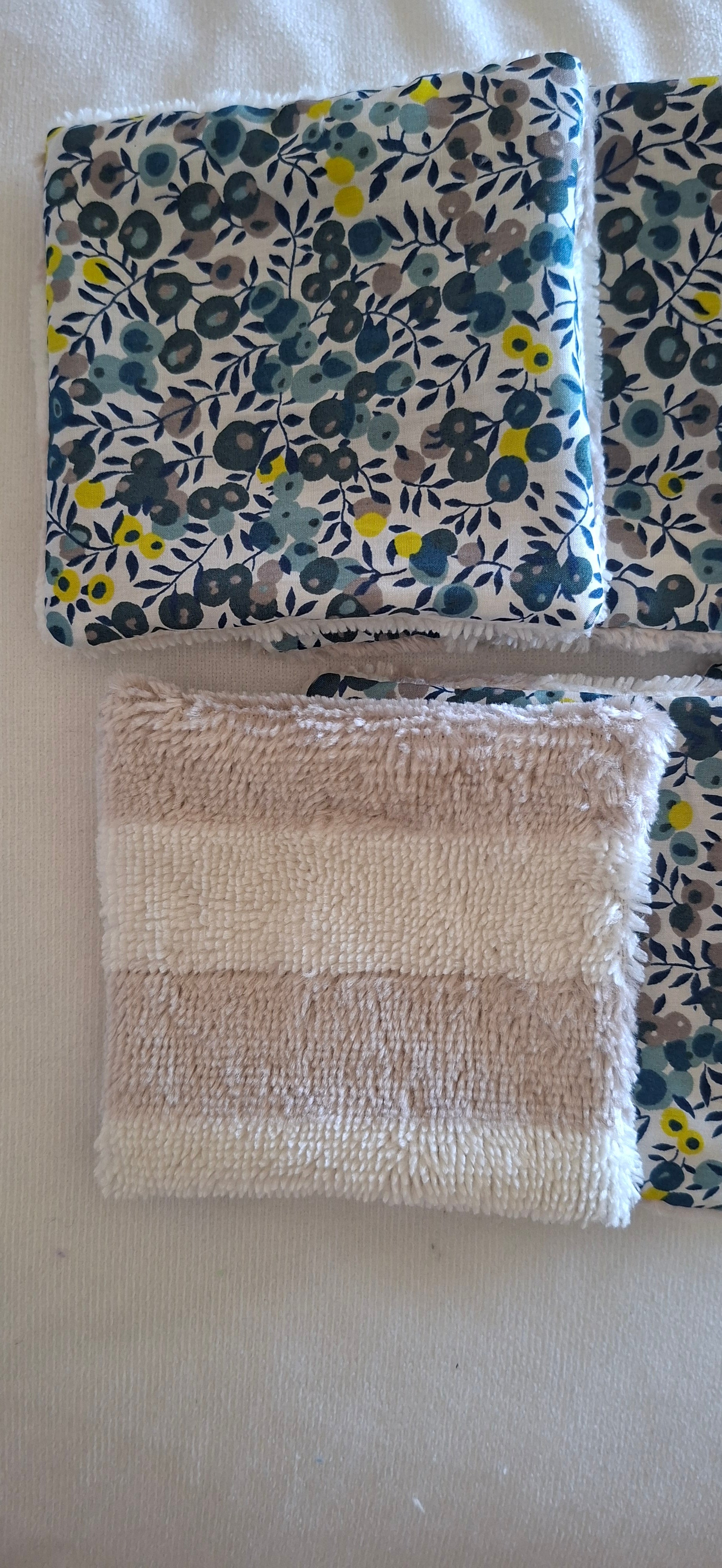 Lingettes réutilisables en Liberty Wiltshire
