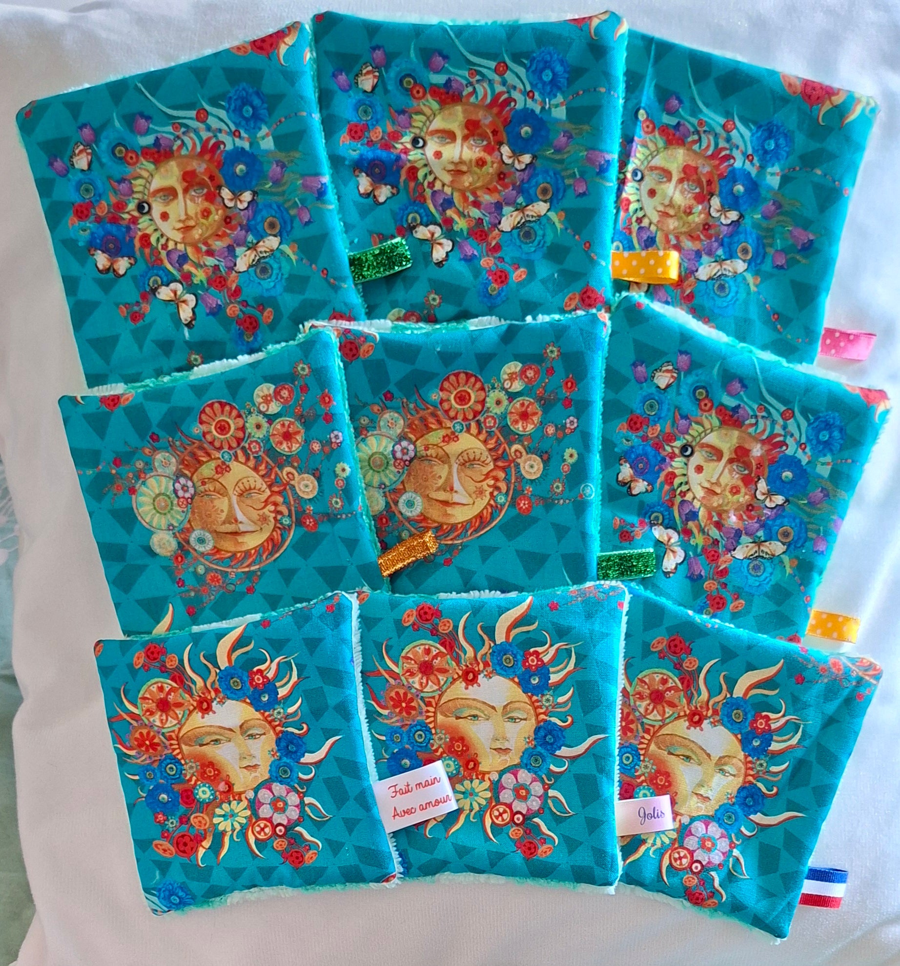 Lingettes réutilisables