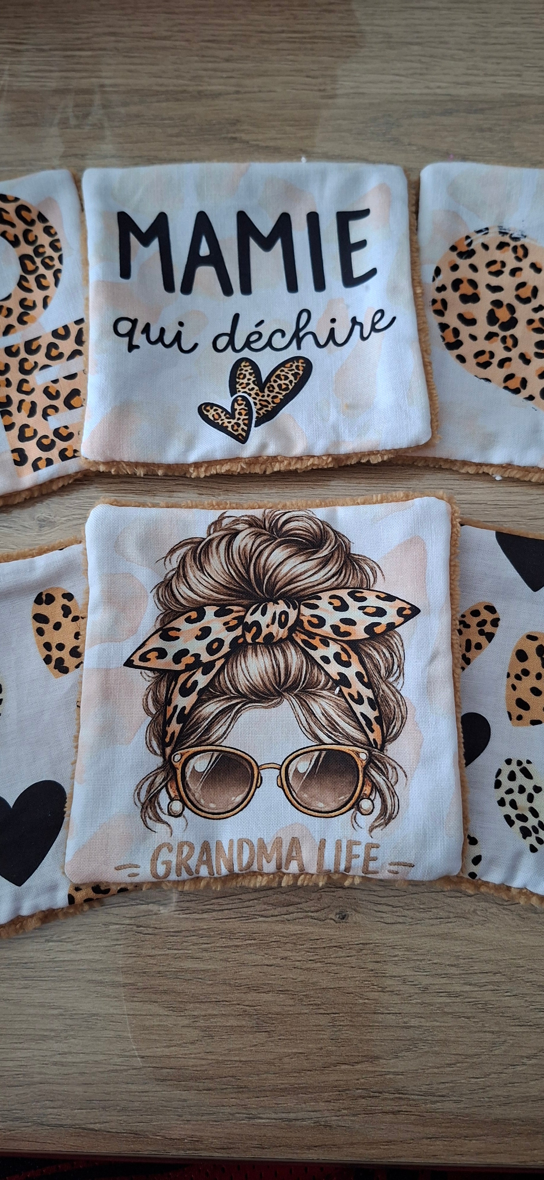 Lingettes réutilisables