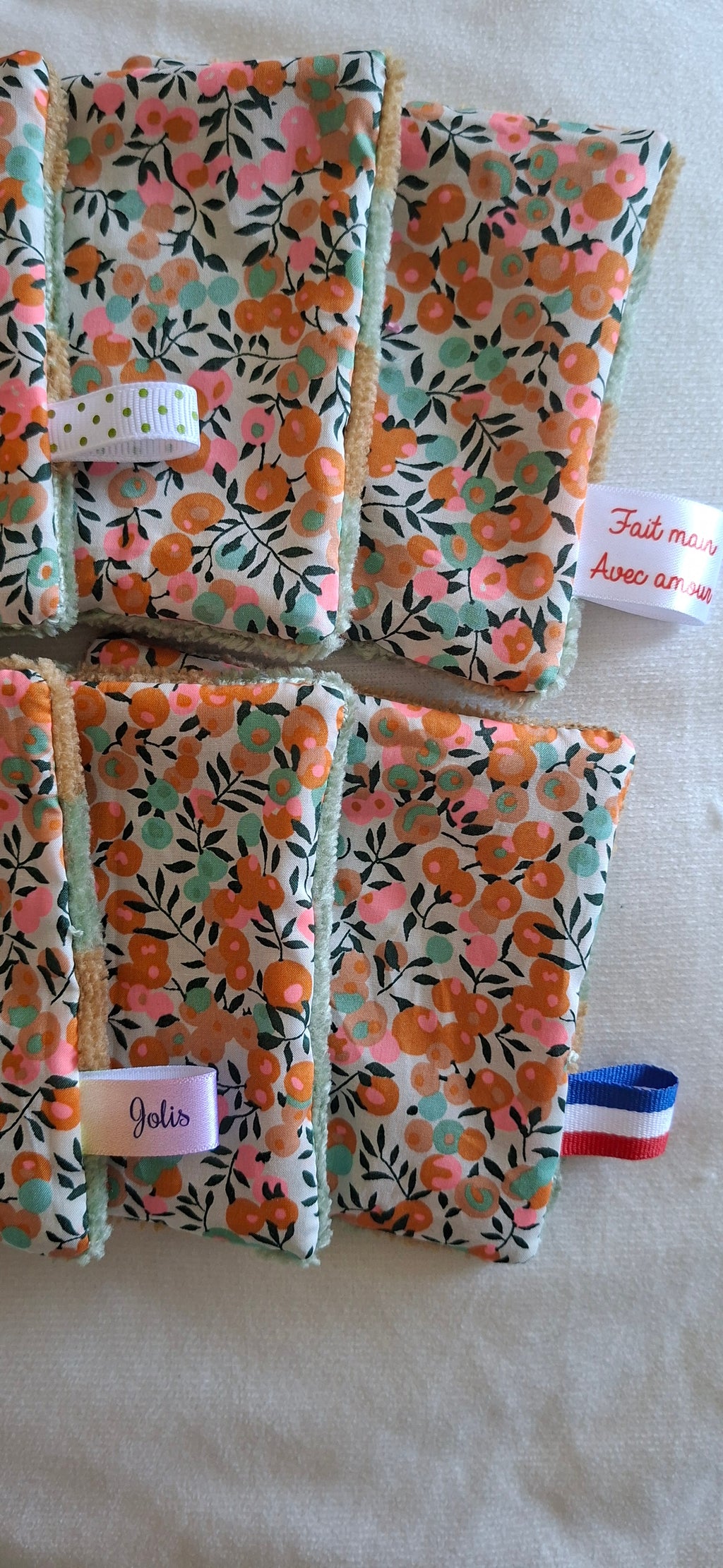Lingettes réutilisables en Liberty Wiltshire