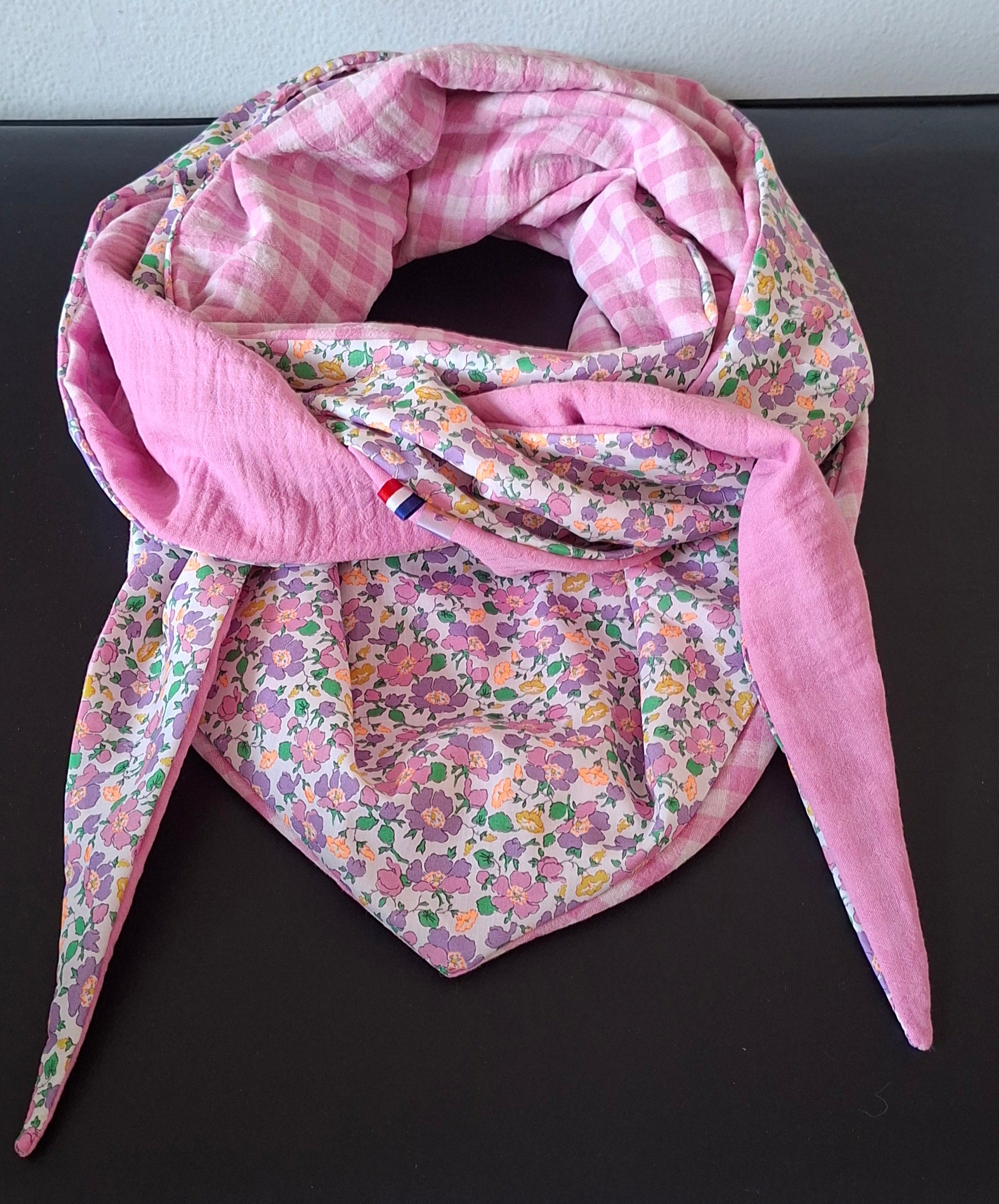 Chèche femme en Liberty