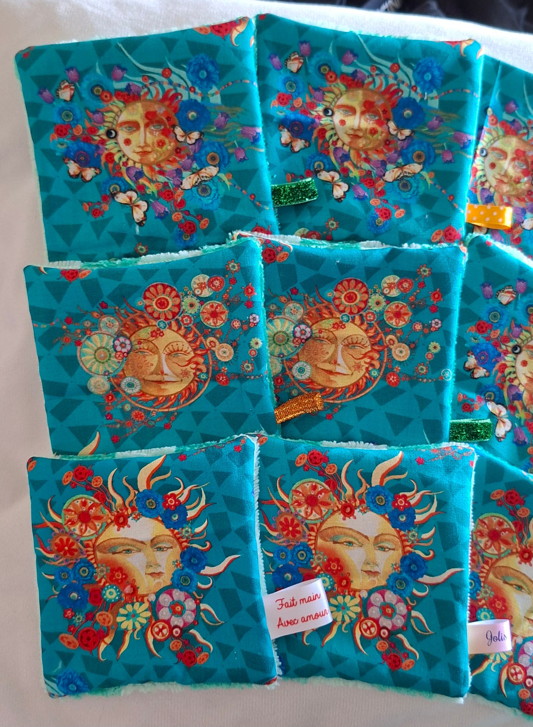 Lingettes réutilisables