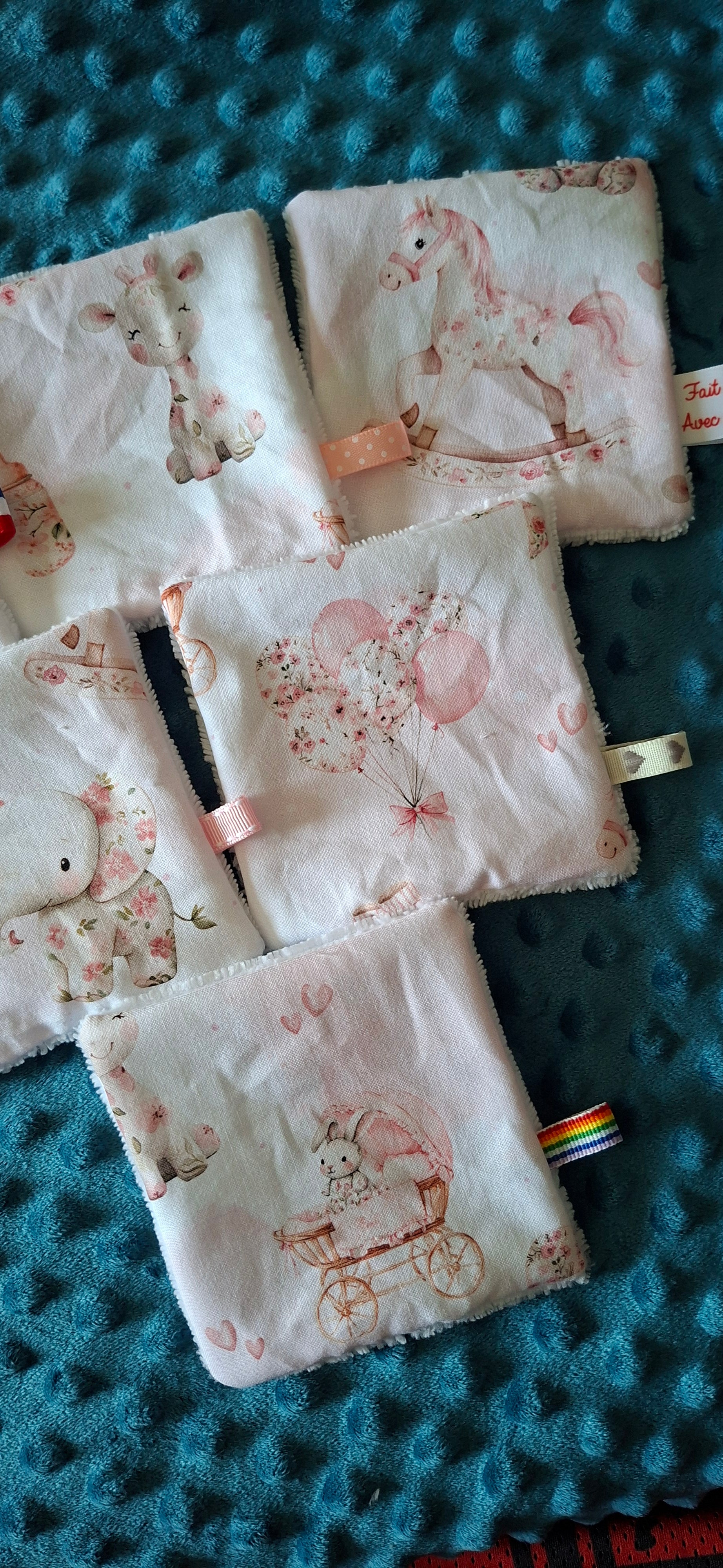 Lingettes réutilisables