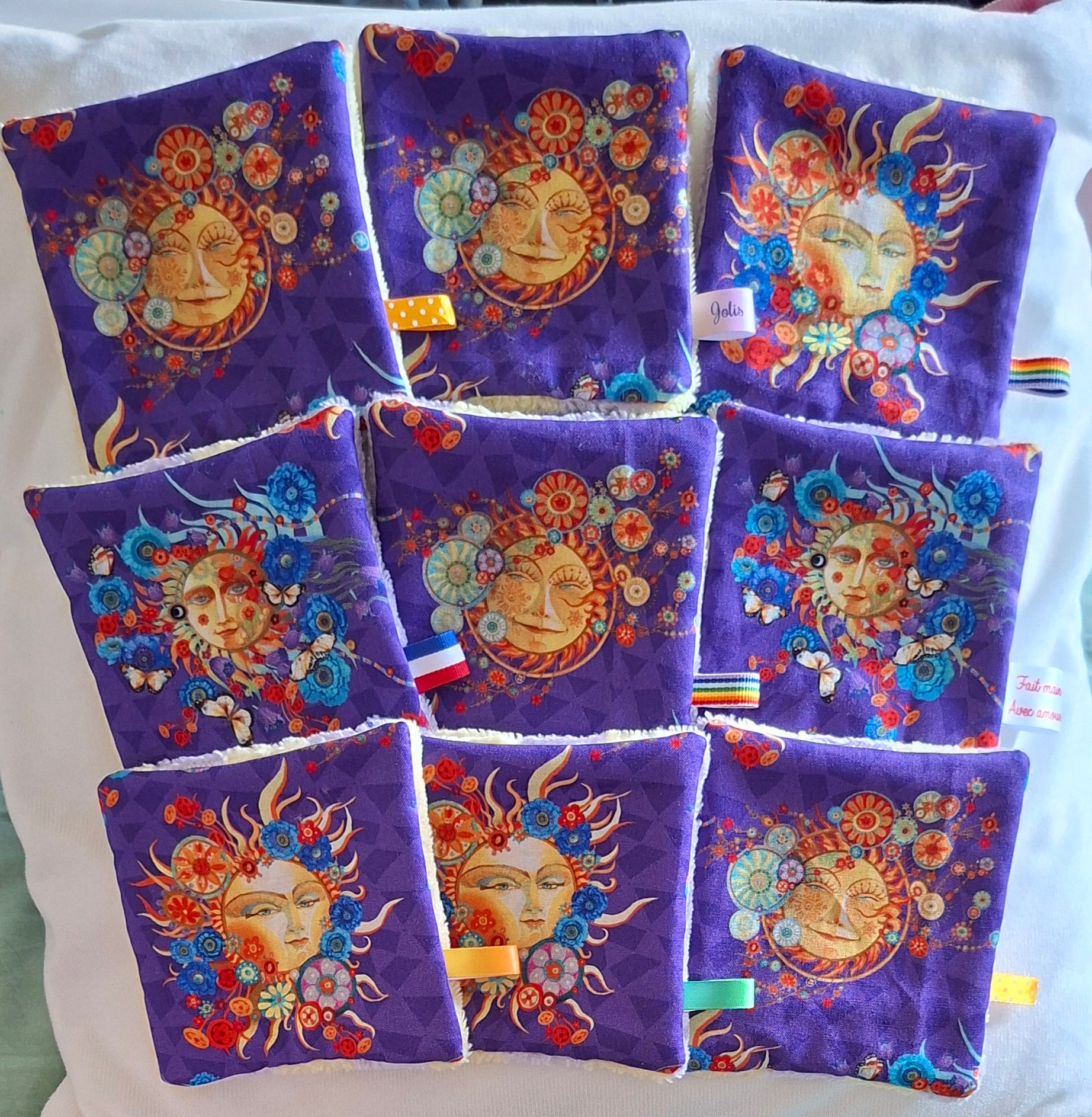 Lingettes réutilisables
