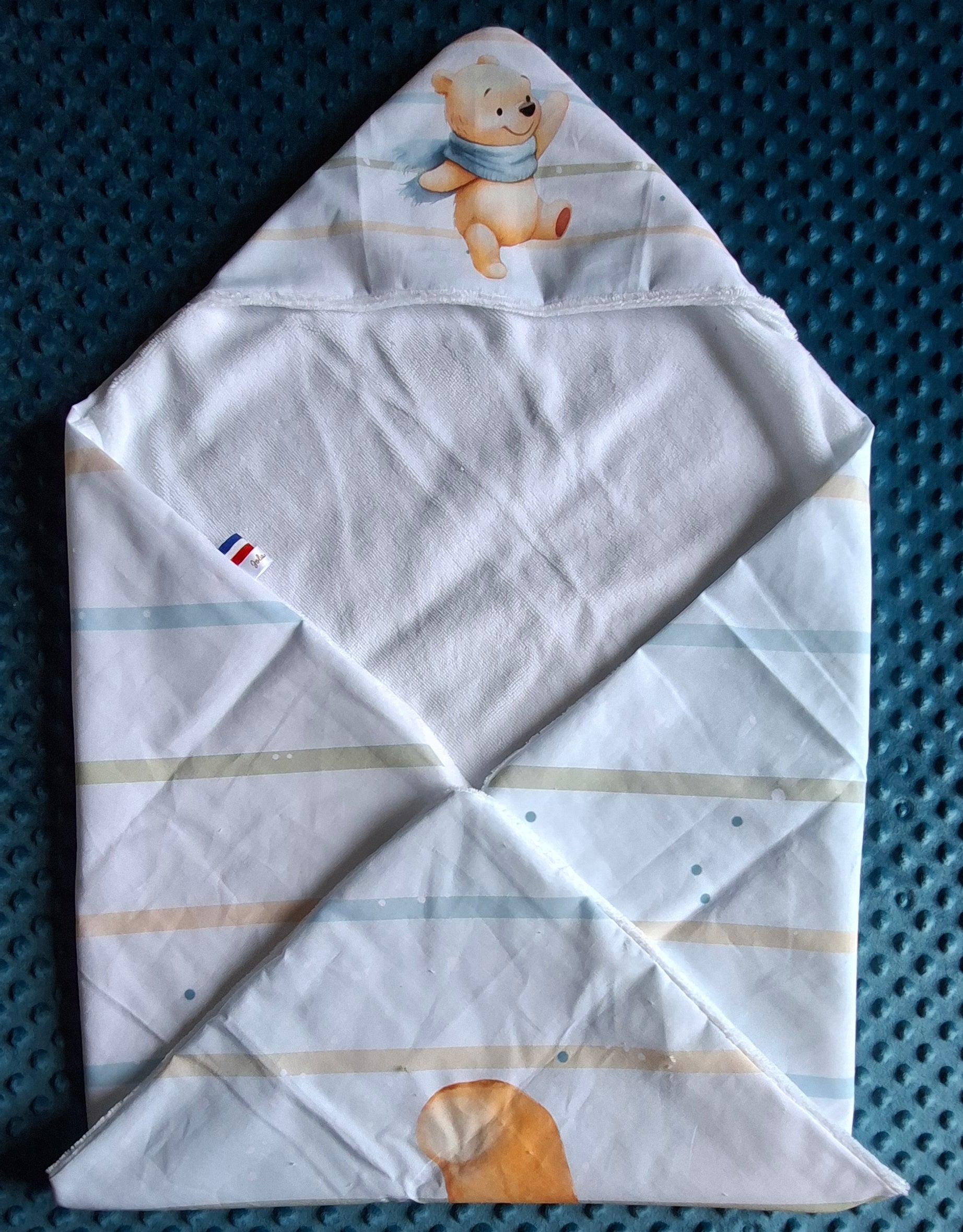 Cape de bain bébé
