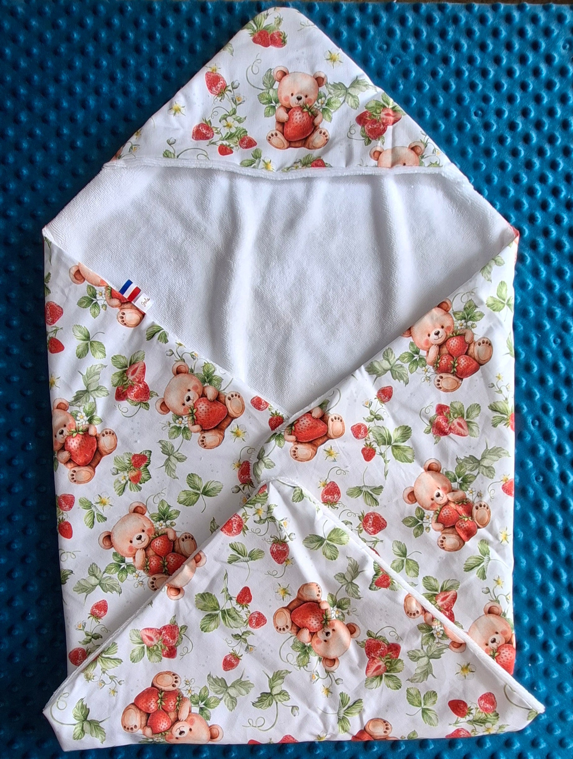 Cape de bain bébé