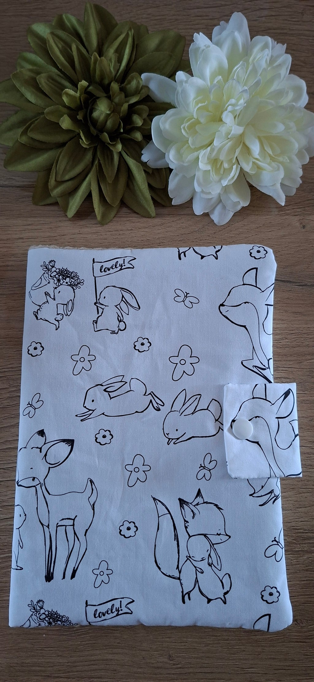 Protège carnet de santé à colorier