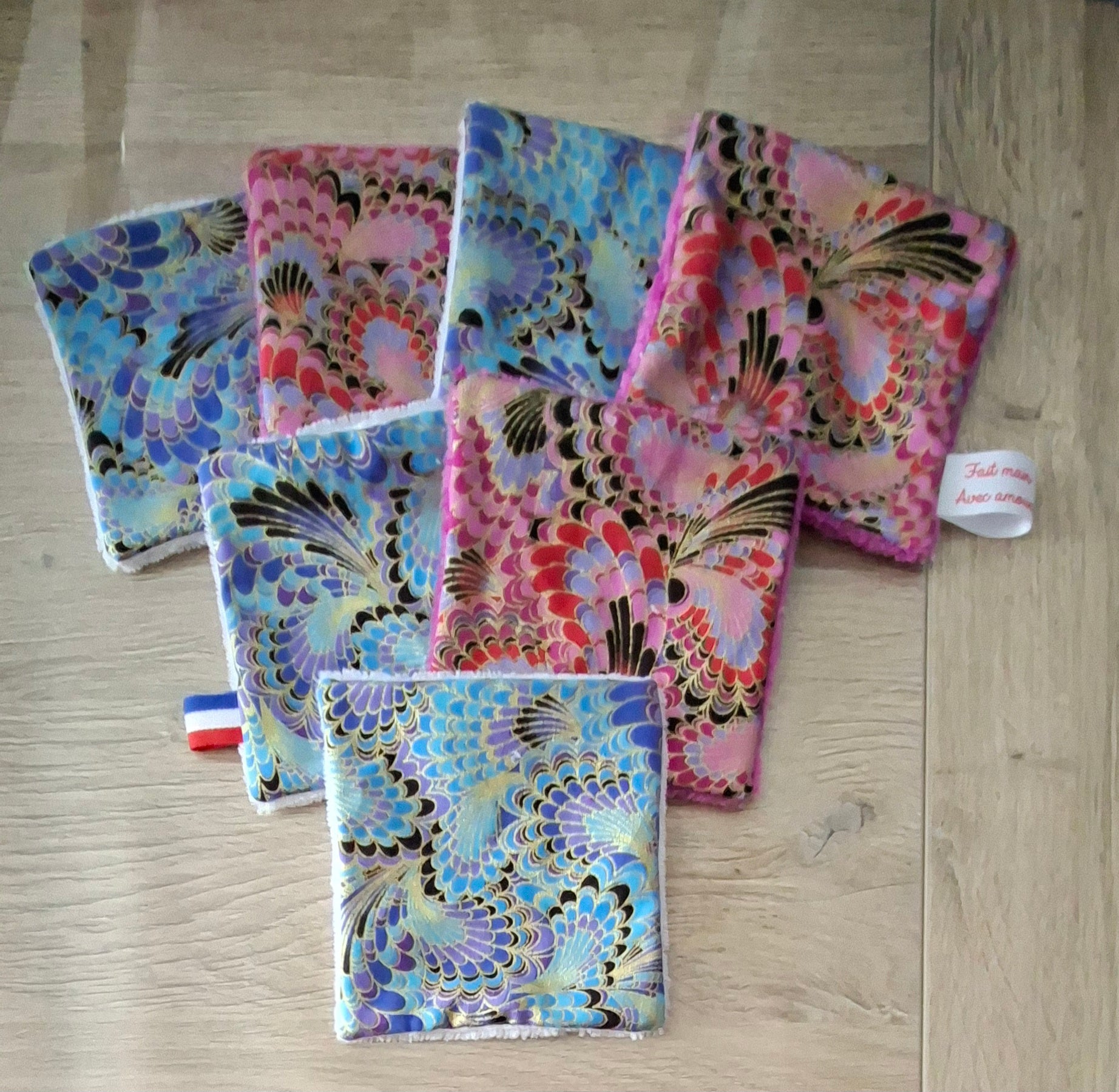 Lingettes réutilisables démaquillantes