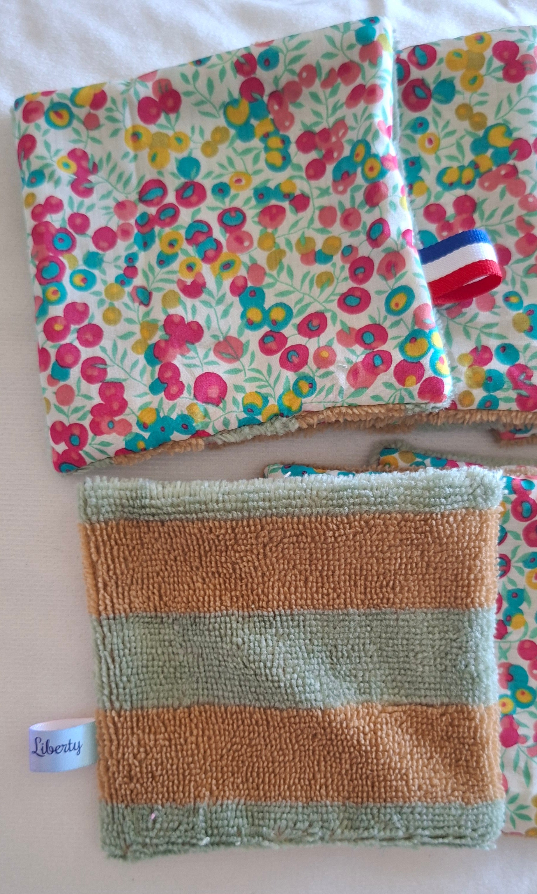 Lingettes réutilisables en Liberty Wiltshire