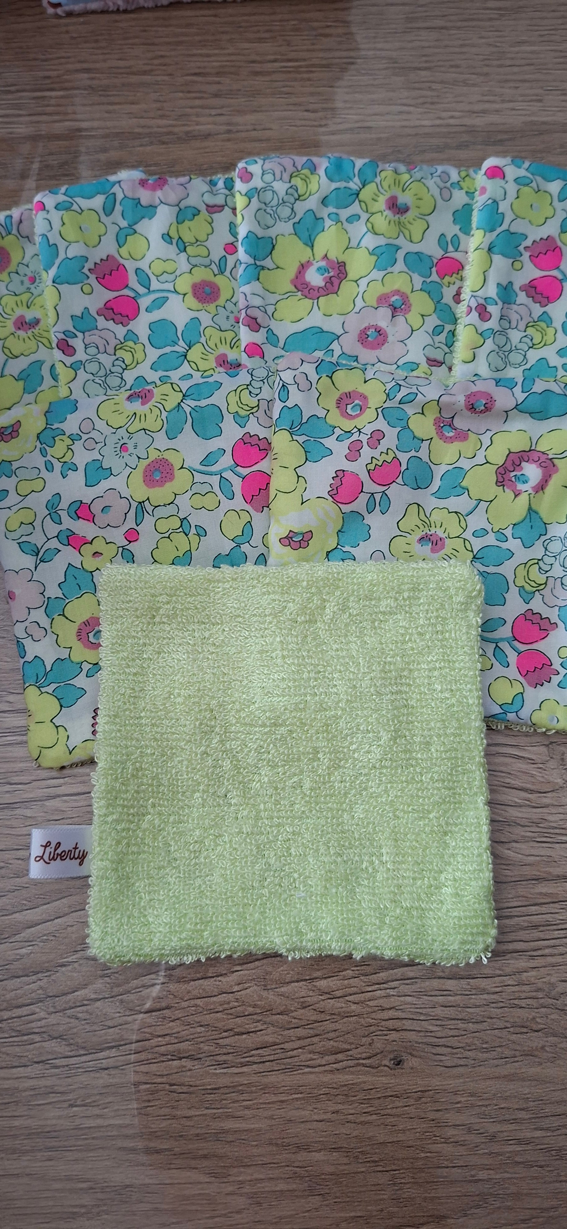 Lingettes réutilisables