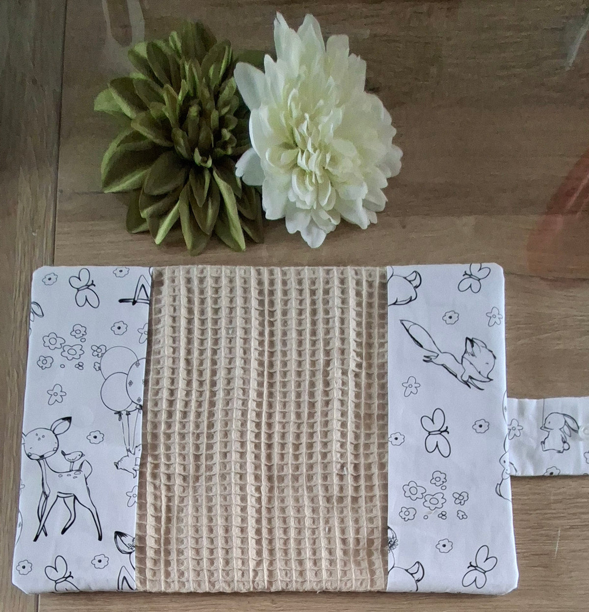 Protège carnet de santé à colorier