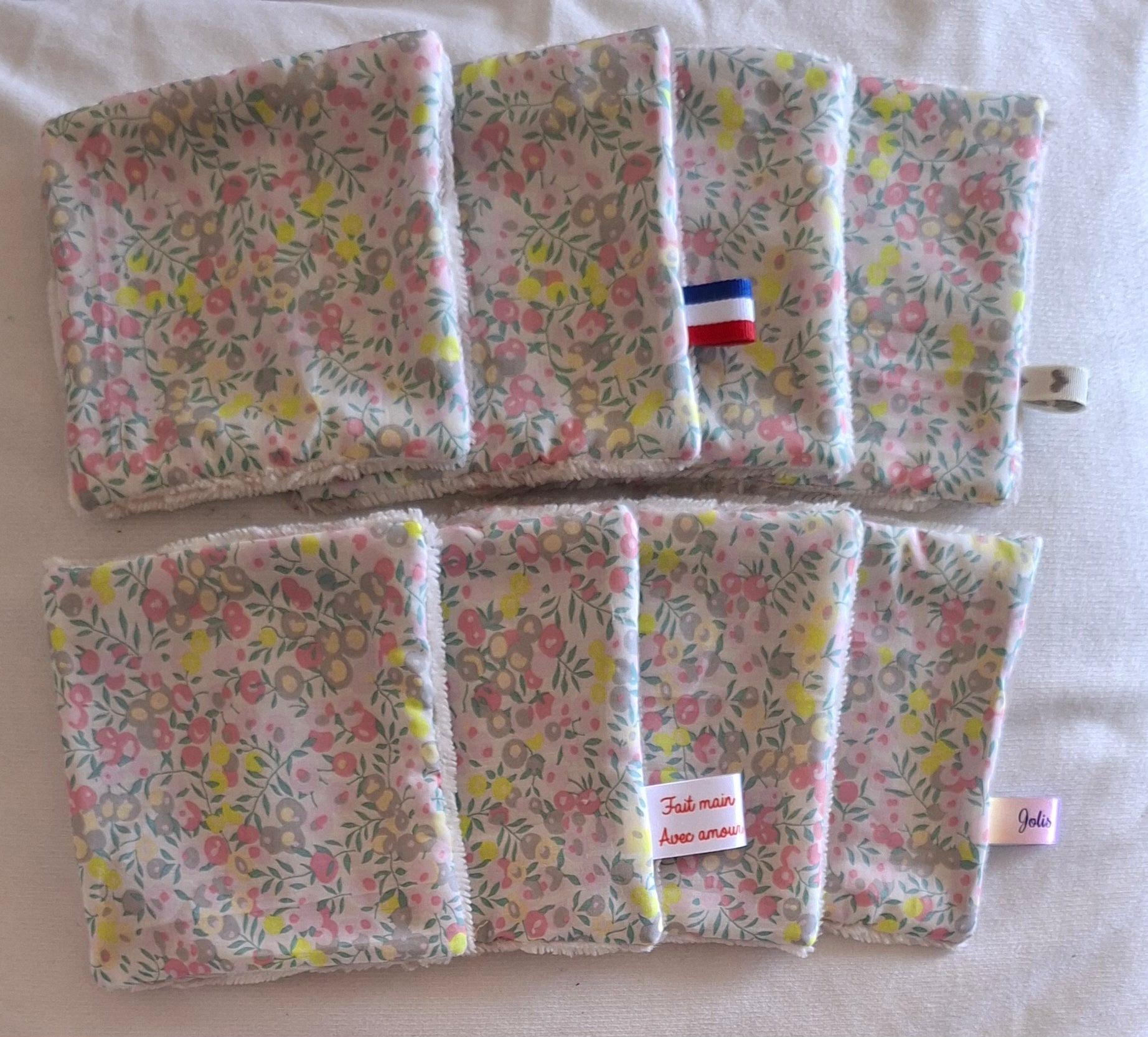 Lingettes réutilisables en Liberty Wiltshire